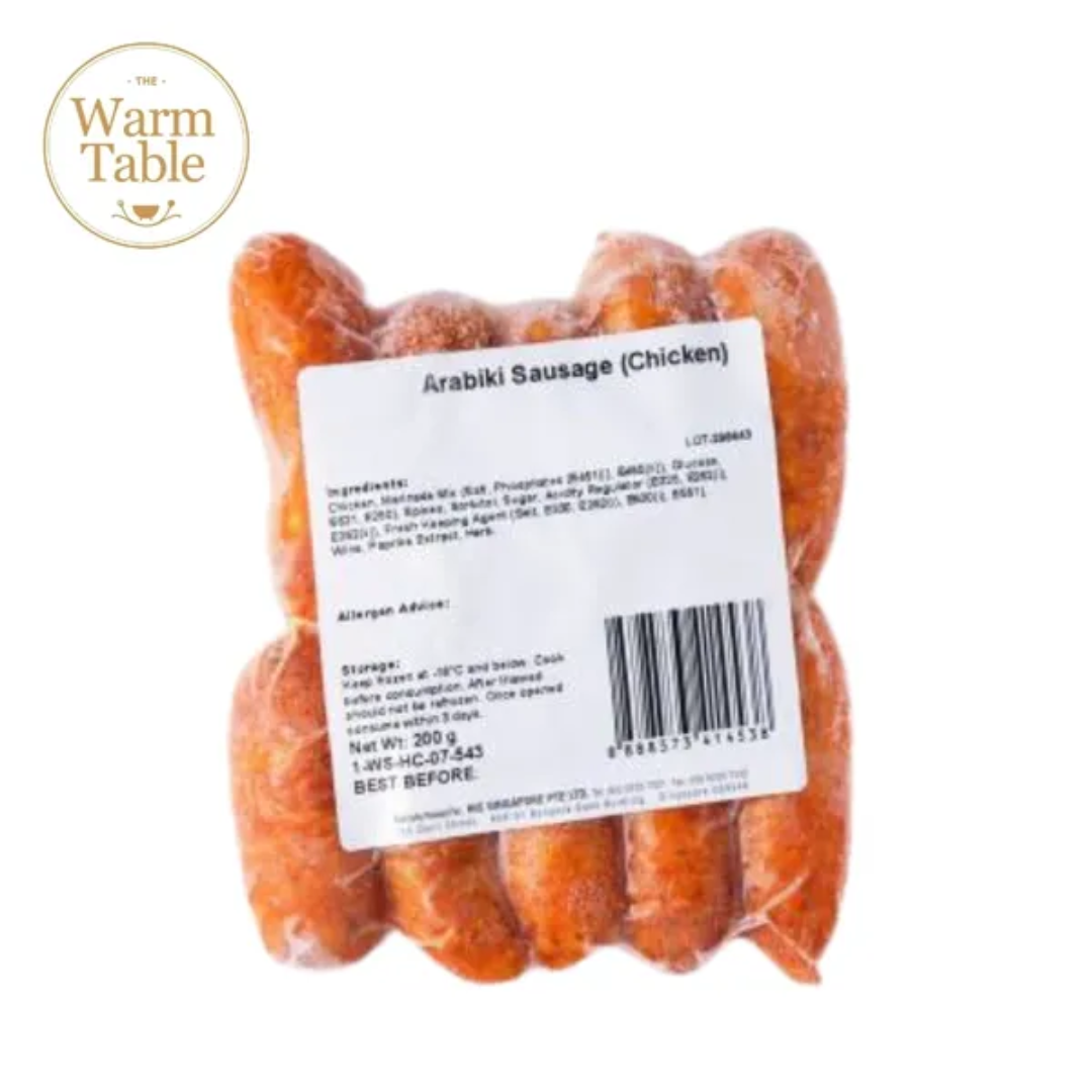 Arabiki Sausage Chicken (Frozen) 1 pack/ 250g