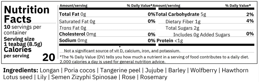 Bonne Nuit for Sleep 10 Herbal Sachets