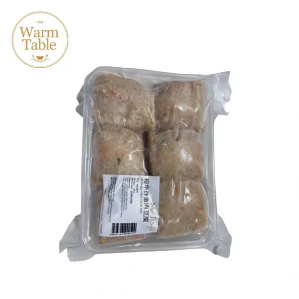 Fried Fish Tofu 裕华炸鱼肉豆腐 (Frozen) 450gm