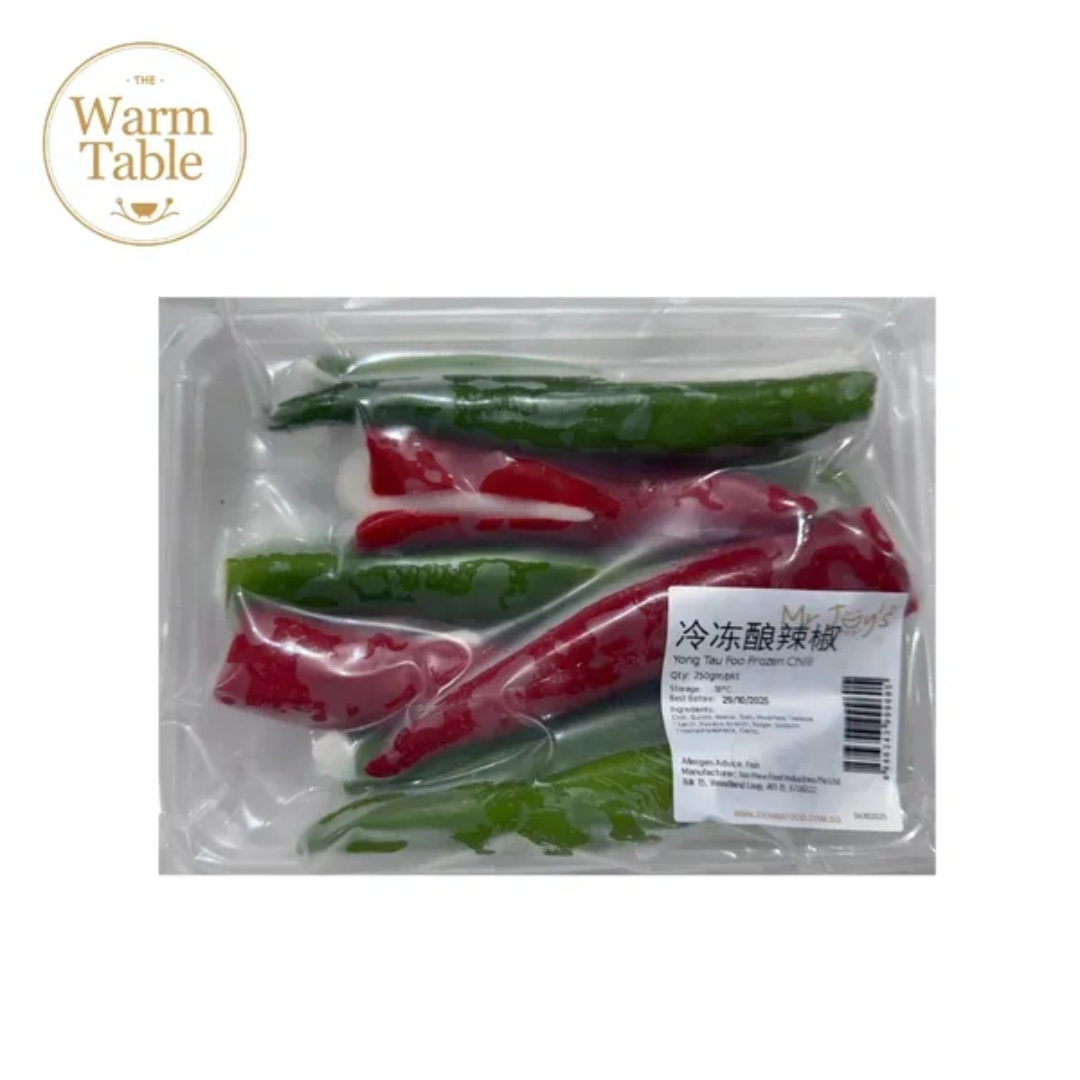 MJ Frozen Chilli (Frozen Yong Tau Foo) 250gm