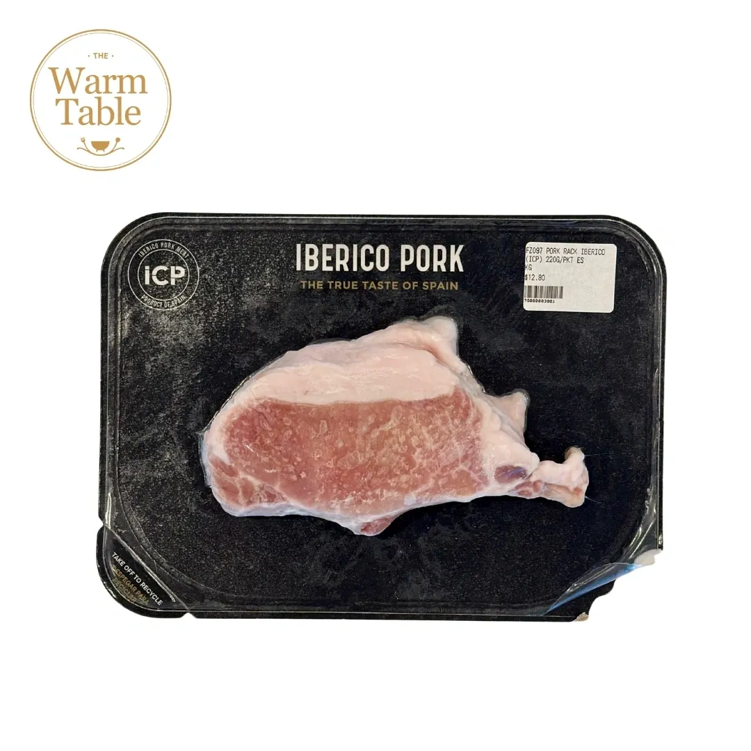 Frozen Pork Rack Iberico 220g/ pkt