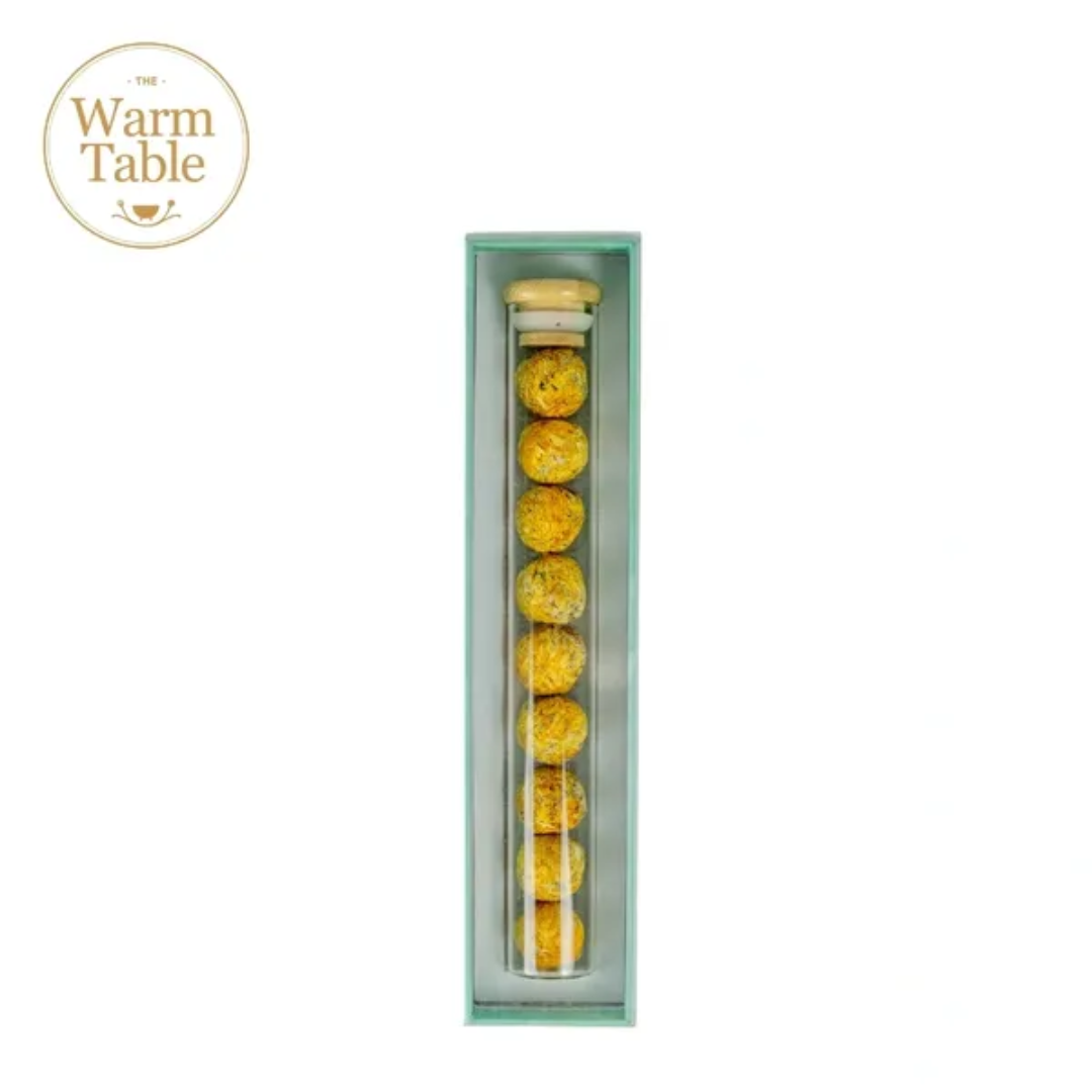 Golden Chrysanthemum Flora Tea Bomb