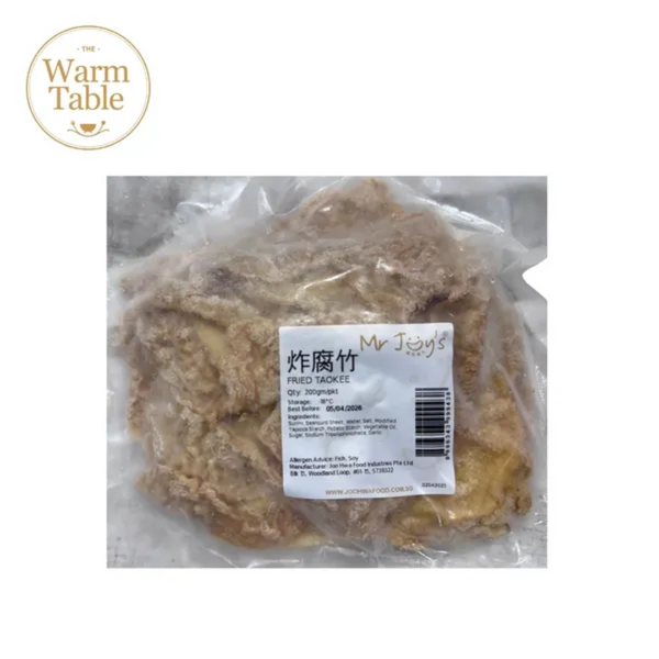 MJ Fried TaoKee 裕华炸腐竹 (Frozen) 200gm