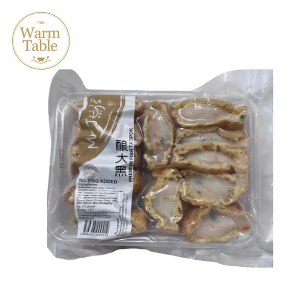 MJ Premium Fish Taopok 冷冻酿大黑 (Frozen) 240gm
