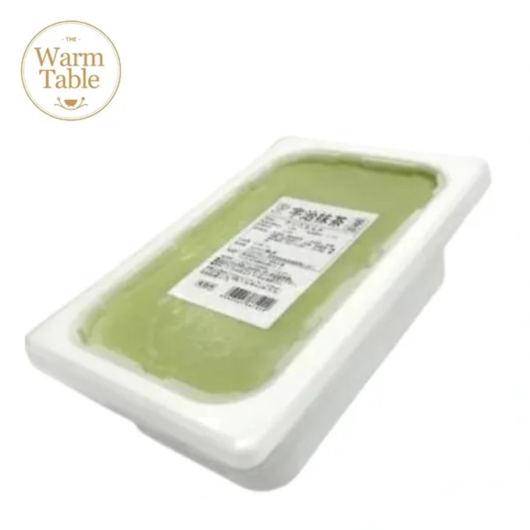 Macha Ice Cream (Green tea ice cream) 1 tub/2L