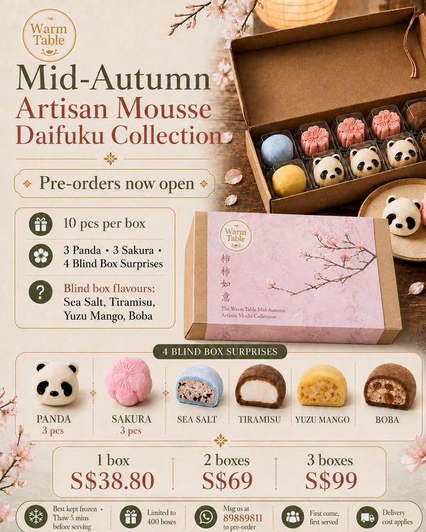 Mid-Autumn Artisan Mousse Daifuku Collection
