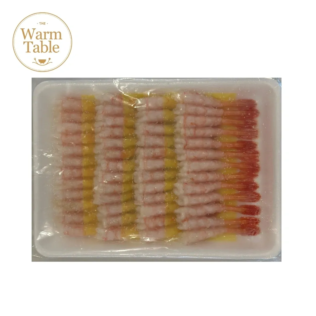 Sashimi ready sweet shrimp (Amaebi Muki) 400g tray