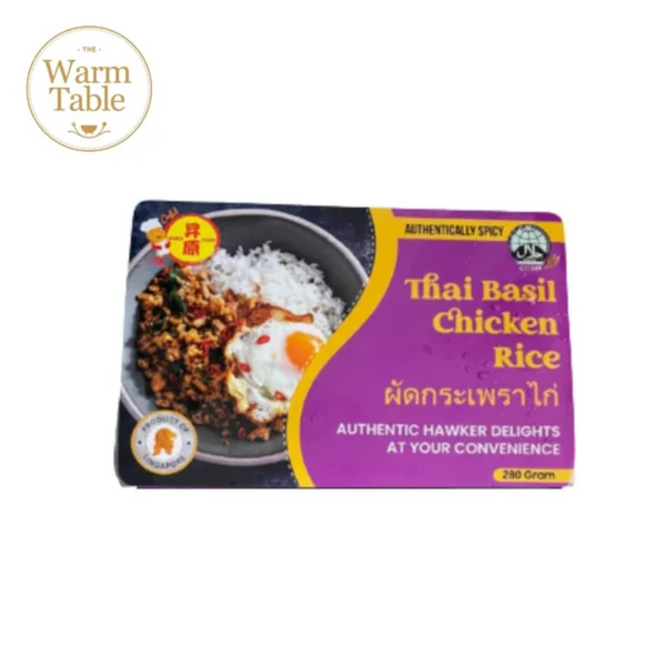 Thai Basil Chicken Rice (Ready-to-Heat)