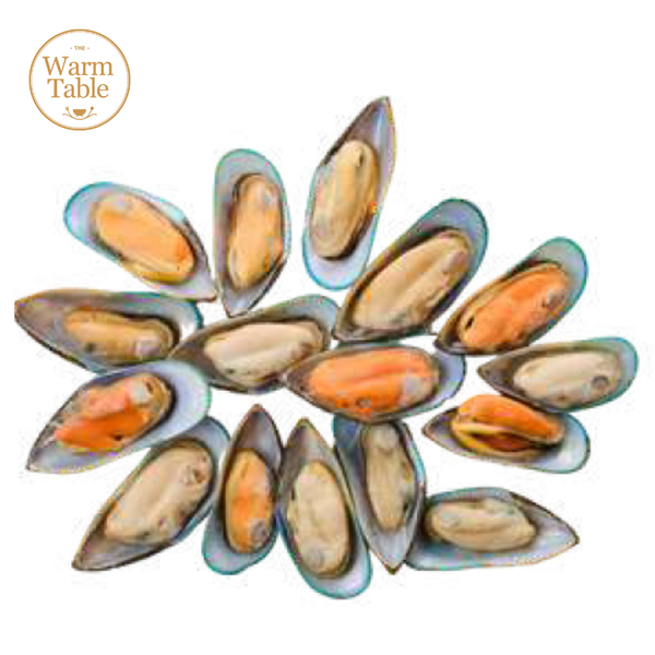 NZ Half Shell Mussels (pre-cooked) – frozen premium seafood, delivered in Singapore